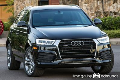 Insurance rates Audi Q3 in Bakersfield