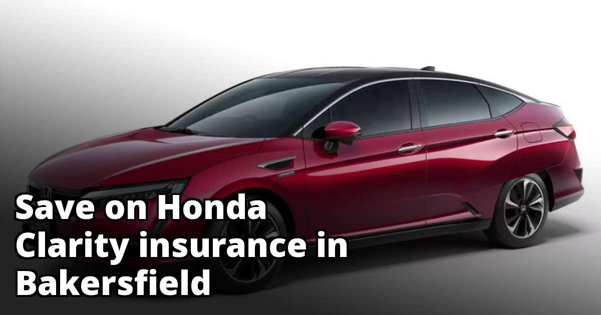 Cheapest Honda Clarity Insurance in Bakersfield, CA