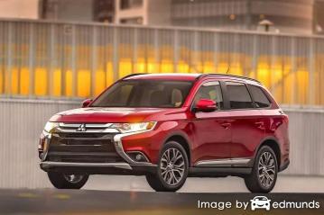 Insurance rates Mitsubishi Outlander in Bakersfield