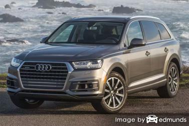 Insurance quote for Audi Q7 in Bakersfield