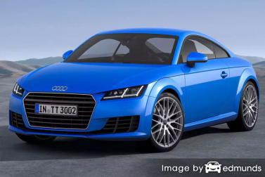 Insurance rates Audi TTS in Bakersfield