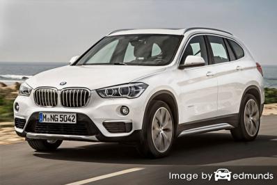 Insurance rates BMW X1 in Bakersfield