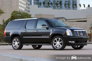 Insurance rates Cadillac Escalade ESV in Bakersfield