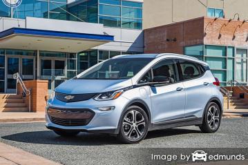 Insurance rates Chevy Bolt in Bakersfield