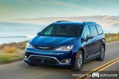 Insurance rates Chrysler Pacifica Hybrid in Bakersfield