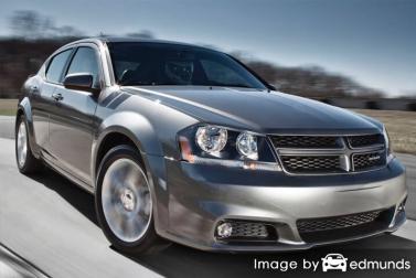 Insurance rates Dodge Avenger in Bakersfield