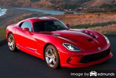 Insurance rates Dodge Viper in Bakersfield