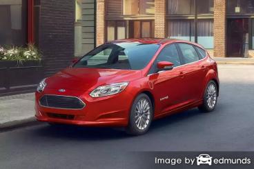 Insurance rates Ford Focus in Bakersfield