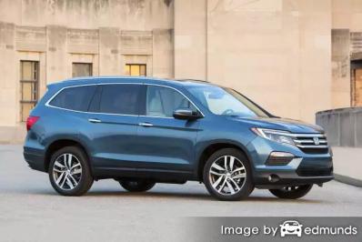 Insurance rates Honda Pilot in Bakersfield