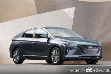 Insurance rates Hyundai Ioniq in Bakersfield