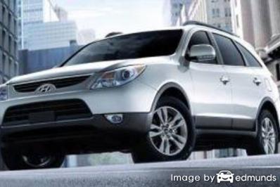 Insurance quote for Hyundai Veracruz in Bakersfield