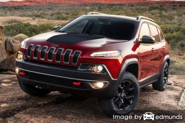 Insurance quote for Jeep Cherokee in Bakersfield