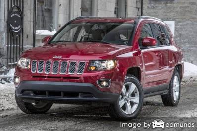 Insurance rates Jeep Compass in Bakersfield