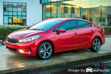 Insurance quote for Kia Forte in Bakersfield