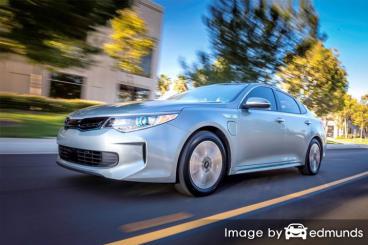 Insurance quote for Kia Optima Plug-In Hybrid in Bakersfield