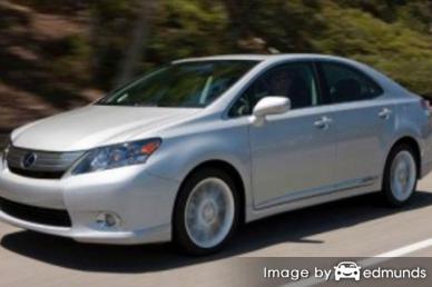 Insurance rates Lexus HS 250h in Bakersfield