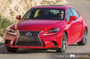 Insurance rates Lexus IS 200t in Bakersfield