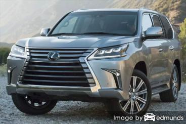 Insurance rates Lexus LX 570 in Bakersfield