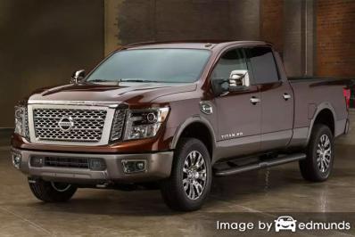 Insurance rates Nissan Titan XD in Bakersfield