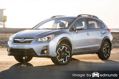 Insurance rates Subaru Crosstrek in Bakersfield