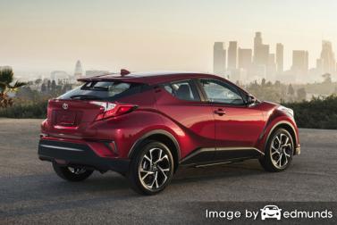 Insurance rates Toyota C-HR in Bakersfield