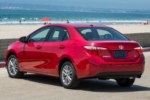Insurance rates Toyota Corolla in Bakersfield