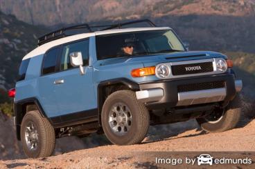 Insurance rates Toyota FJ Cruiser in Bakersfield