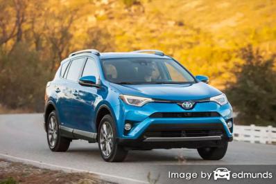 Insurance quote for Toyota Rav4 Hybrid in Bakersfield