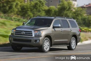 Insurance quote for Toyota Sequoia in Bakersfield