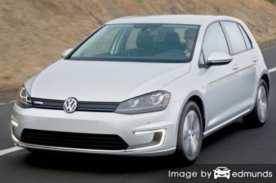 Insurance quote for Volkswagen e-Golf in Bakersfield